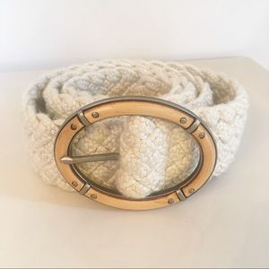 Liz Claiborne Braided Woven Belt S/M